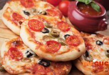 Receita de pizza de liquidificado