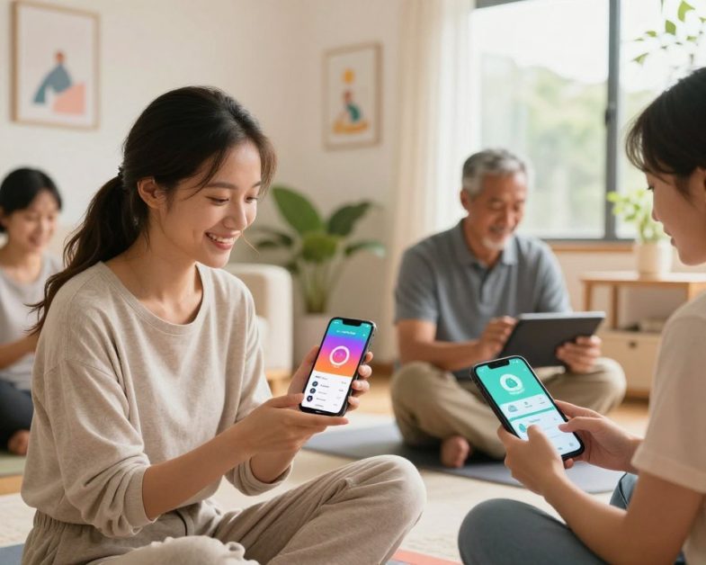 saúde bem-estar apps