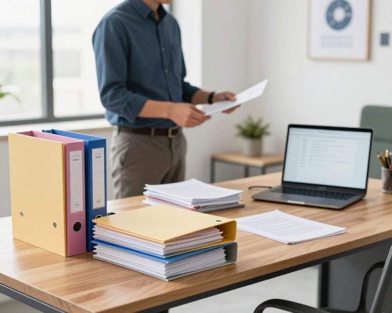 como organizar documentos