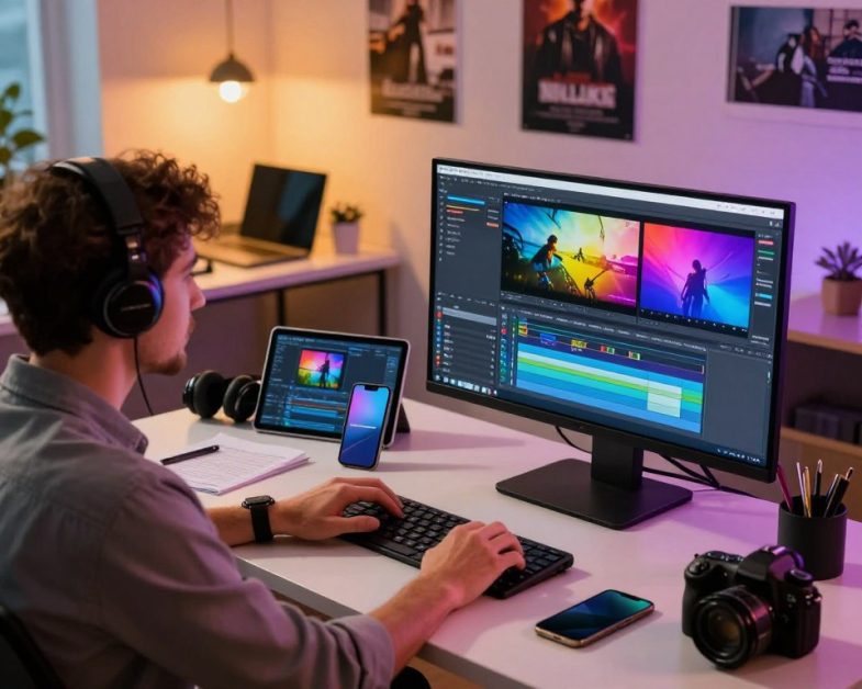 entretenimento e edição de vídeo entretenimento e edição de vídeo