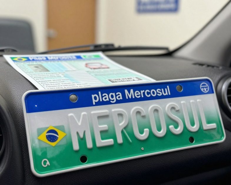 placa Mercosul