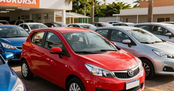 carros automáticos baratos no Brasil