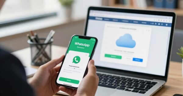como fazer backup do WhatsApp