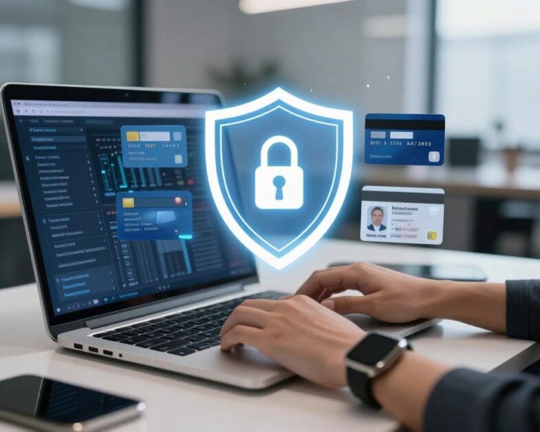 proteção de contas, cartões e dados pessoais proteção de contas, cartões e dados pessoais