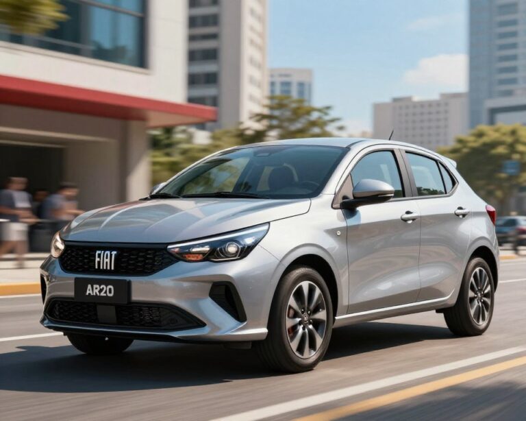 Hatch compacto brasileiro com tecnologia e segurança