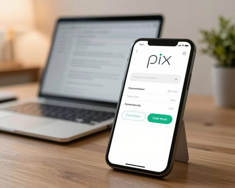 mensagem de transferência e comprovante de pagamento